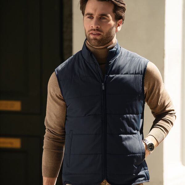 Hudson – horizontal quilted gilet Thumbnail